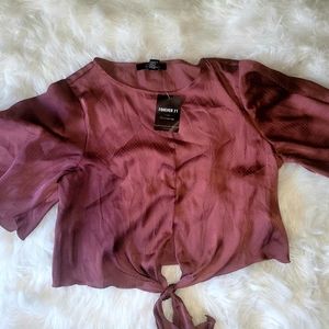 Mauve blouse